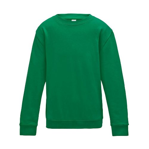 Awdis Just Hoods Kids Awdis Sweatshirt Kelly Green